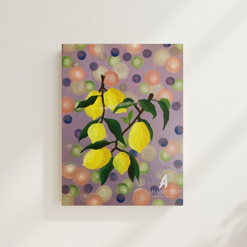 Lemon Confetti Original Art