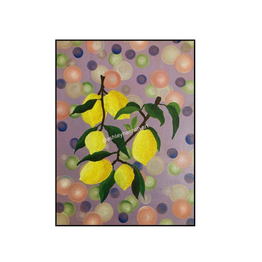 Lemon Confetti Original Art