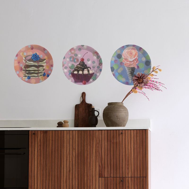 Blueberry Pancake Stack Party Plates