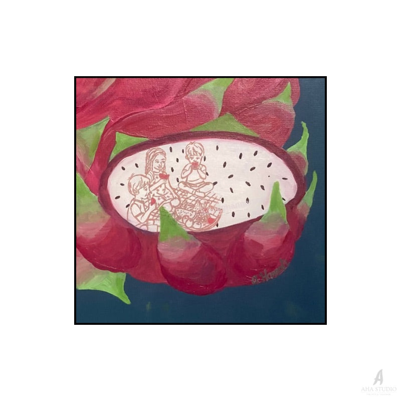Dragon Fruit Party Original Art