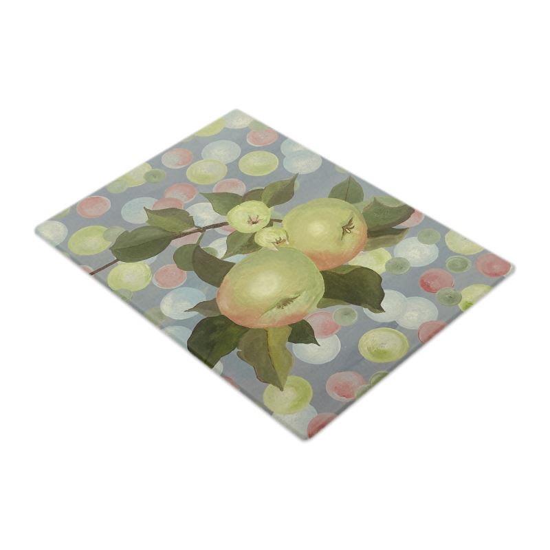 Apple Harvest Glass Cutting Board