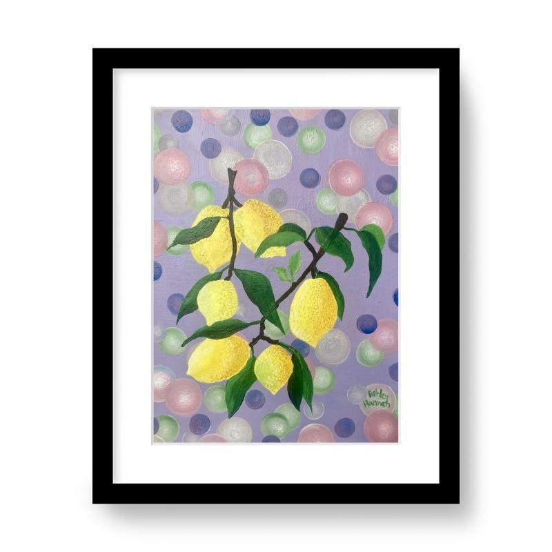 Lemon Confetti | Customisable Print