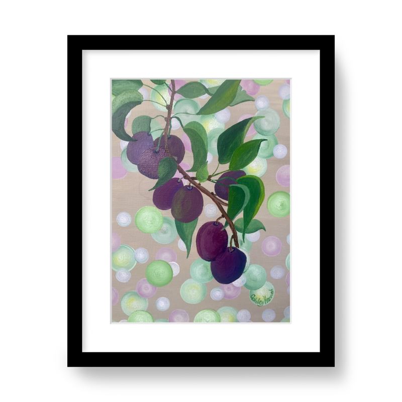 Sweet Plums | Customisable Print