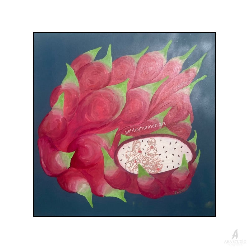 Dragon Fruit Party Original Art