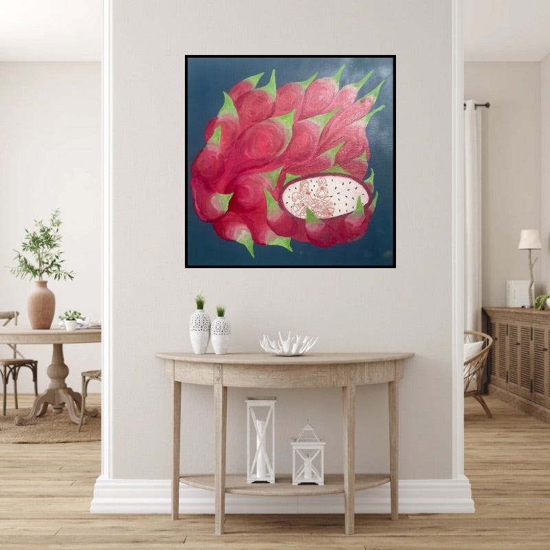 Dragon Fruit Party Original Art