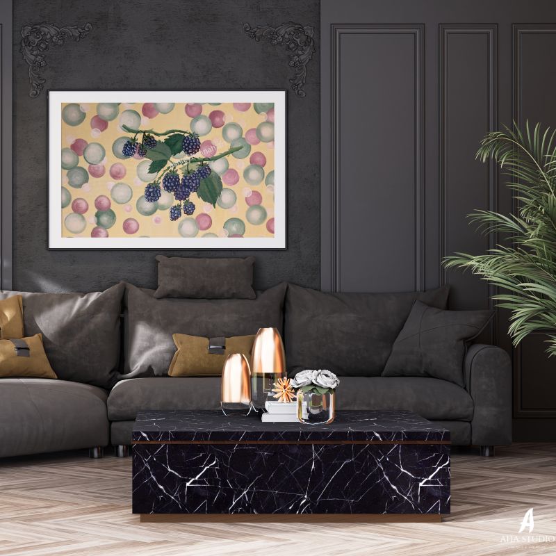 Blackberry Brambles | Customisable Print