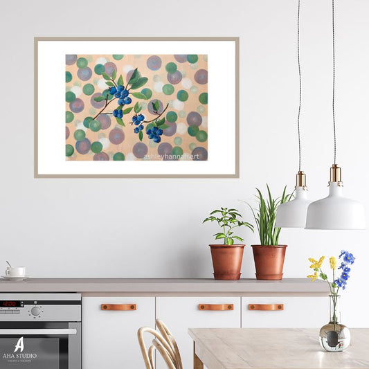Blueberry Ballet | Customisable Print