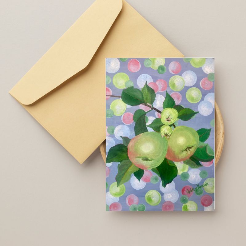 Orchard Fruit Greeting Cards
